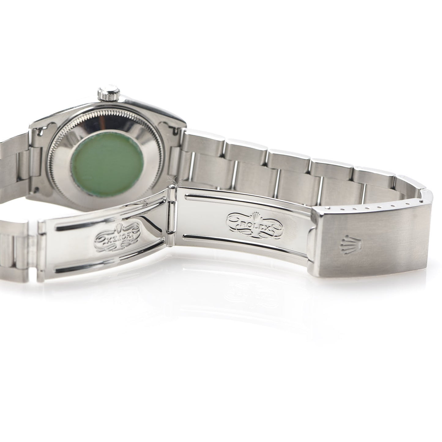 Stainless Steel 31mm Oyster Perpetual Watch Pink 77080