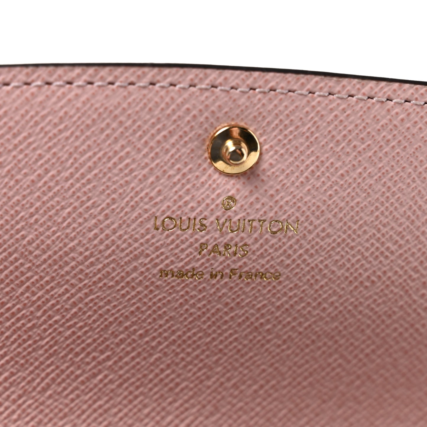 Monogram Emilie Wallet Rose Ballerine