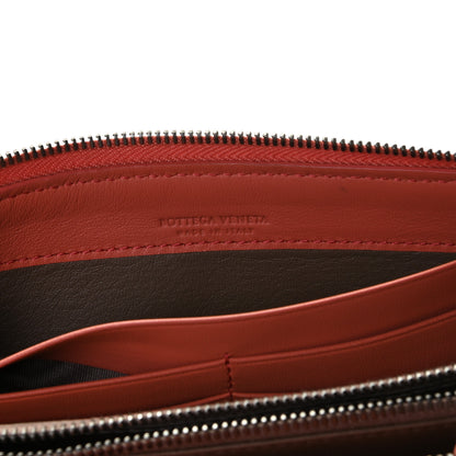 Bottega Veneta Nappa Intrecciato Zip Around Wallet Pompei 6 of 10