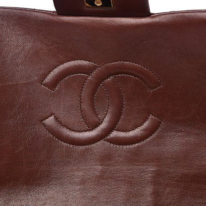 Chanel Lambskin Quilted Backpack Brown 13 of 20