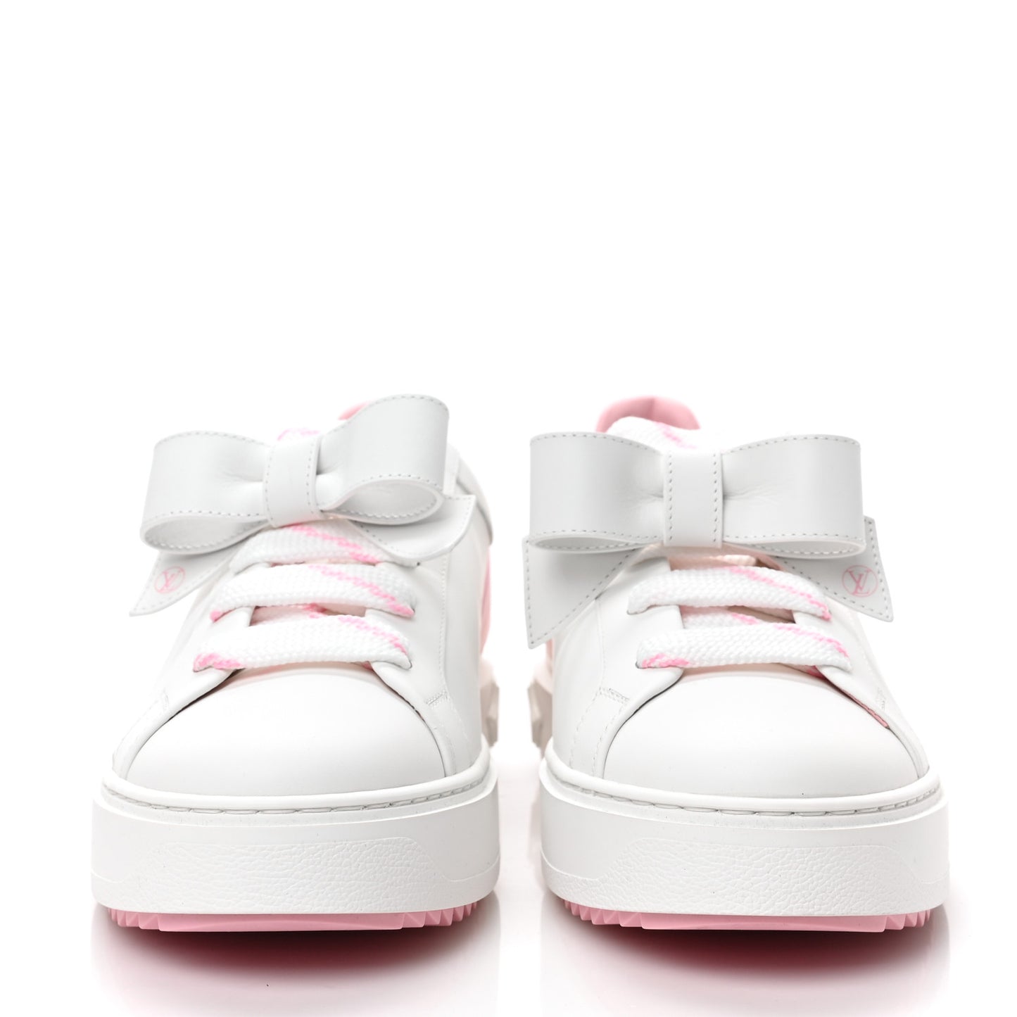 Time Out Bow Sneakers 41 White Pink
