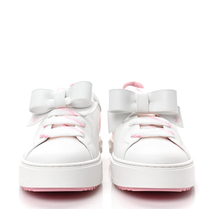 Louis Vuitton Time Out Bow Sneakers 41 White Pink 2 of 8