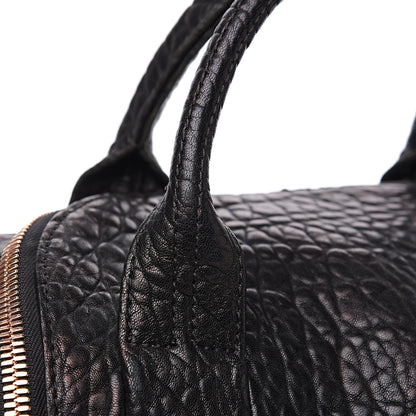 Alexander Wang Pebbled Lambskin Rockie Black Rose Gold Hardware 6 of 16