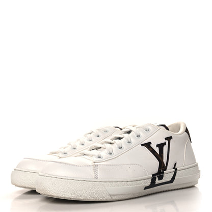 Louis Vuitton Charlie Sneakers 39 White Cacoa Brown 5 of 8