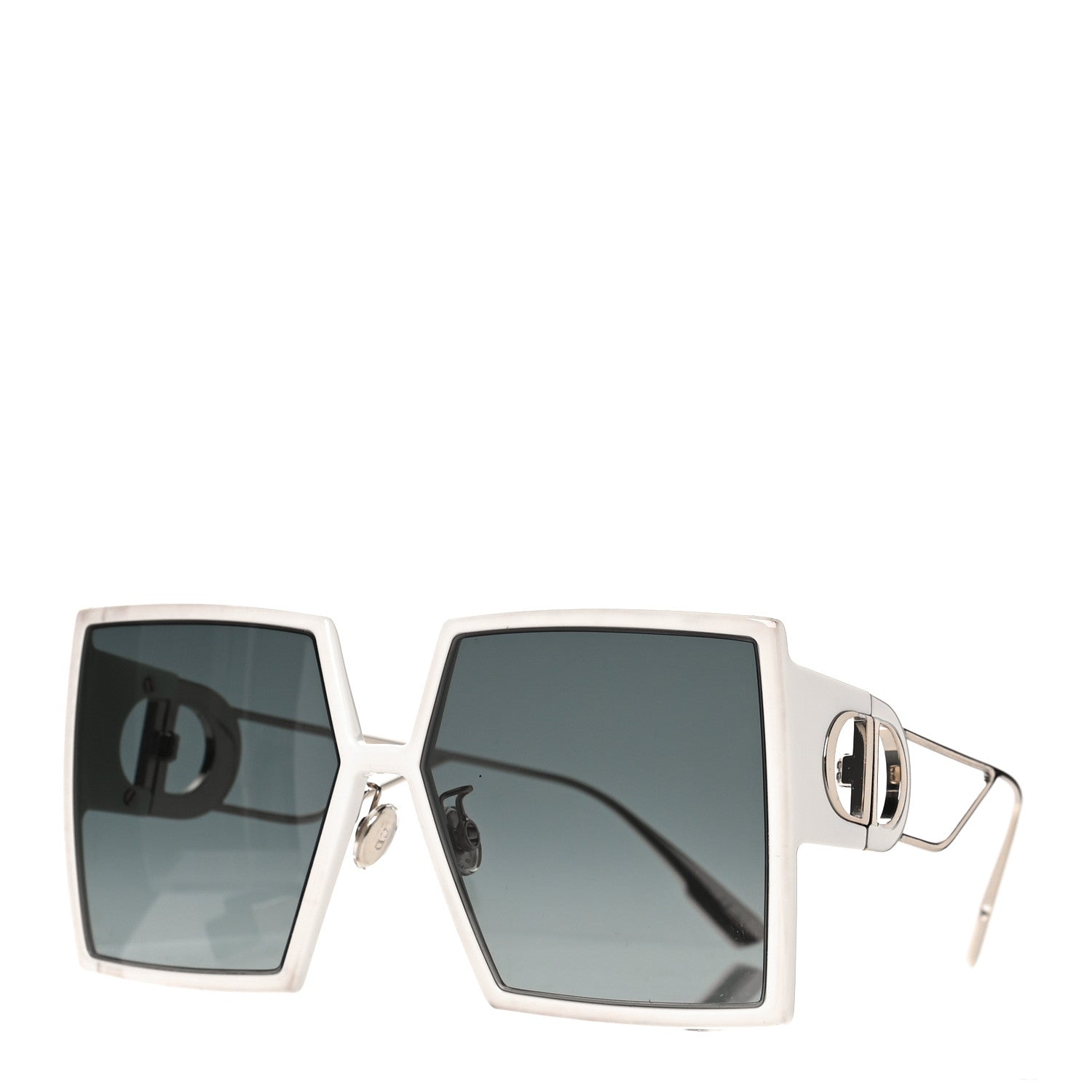 Christian Dior Square 30 Montaigne Sunglasses White 1 of 7