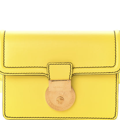 Versace Calfskin V-Adiona Belt Bag Yellow 10 of 10