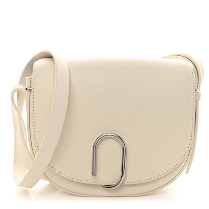 3.1 Phillip Lim Calfskin Alix Saddle Crossbody Bag Off White 1 of 13