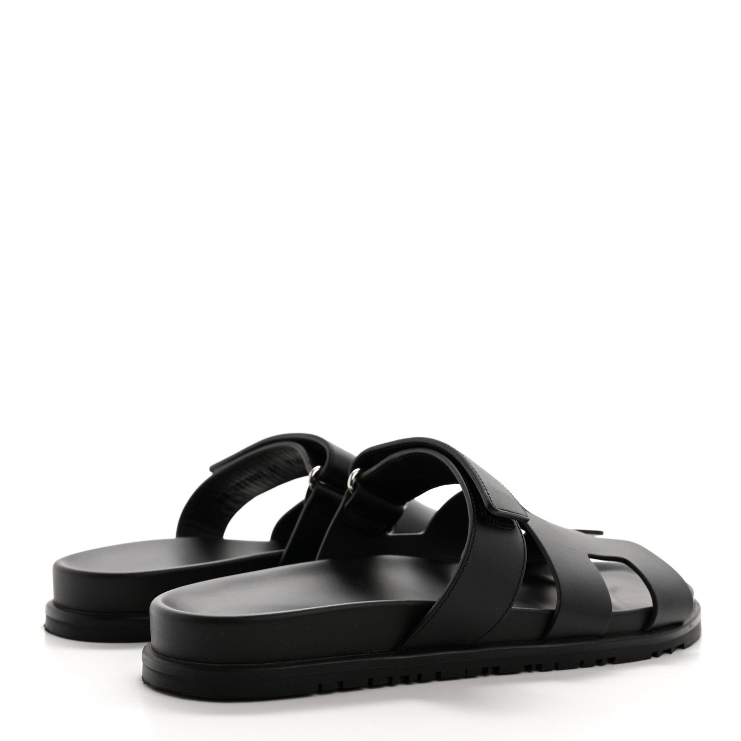 Calfskin Womens Chypre Sandals 41 Black