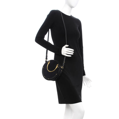 Chloe Calfskin Suede Small Pixie Bag Full Blue 2 of 8