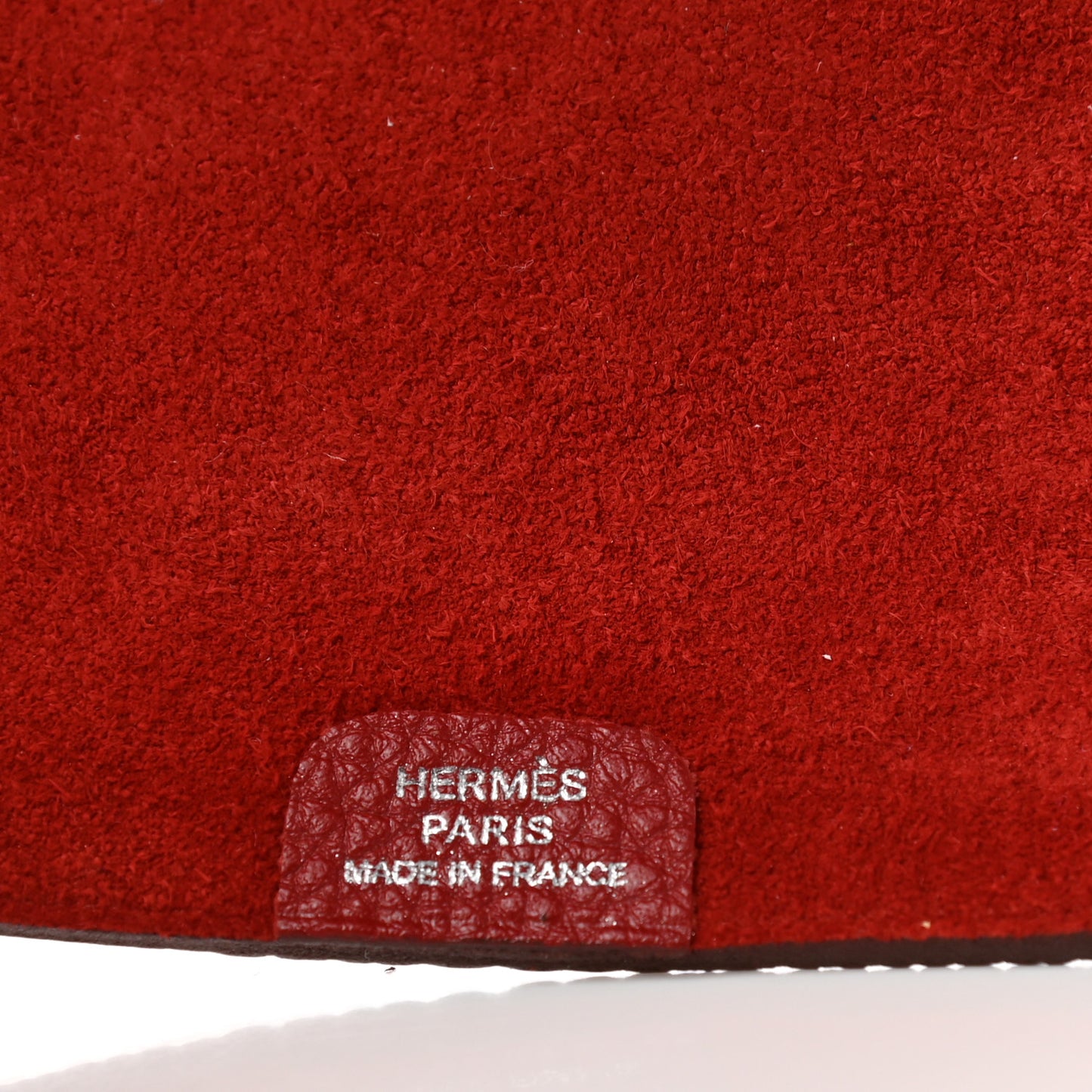 Togo Ulysse Mini Notebook Rouge Garance