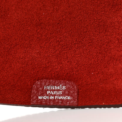 Hermes Togo Ulysse Mini Notebook Rouge Garance 6 of 8