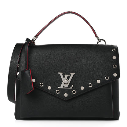 Louis Vuitton Soft Calfskin My Lockme Rivets Black 1 of 8