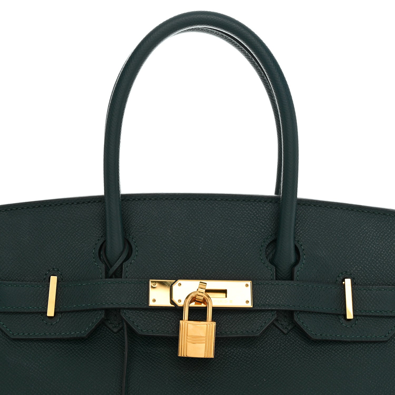 Hermes Epsom Birkin 30 Vert Cypress 8 of 20
