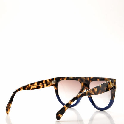 Celine Shadow Sunglasses CL 41026/S Havana Blue 4 of 7