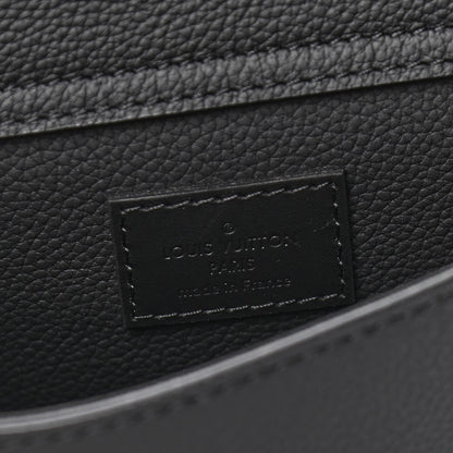 Louis Vuitton Grained Calfskin Aerogram Slingbag Black 10 of 13