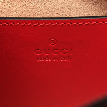 Gucci Calfskin Matelasse Chevron GG Marmont Sling Shoulder Bag Rosso 6 of 10