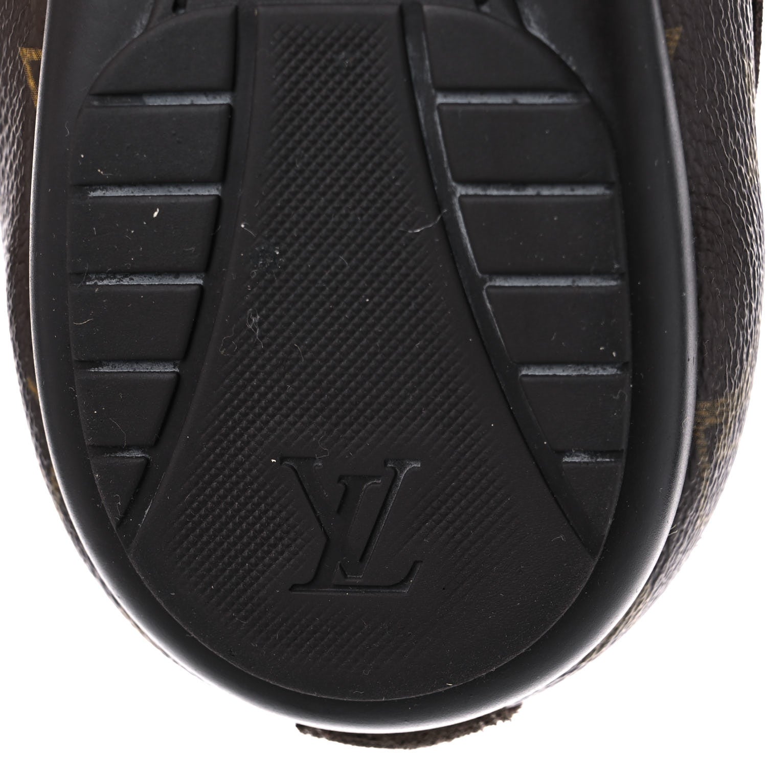 Louis Vuitton Suede Monogram Globe Trotter Sneakers 8 7 of 15