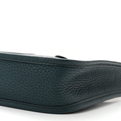 Hermes Taurillon Clemence Amazone Evelyne TPM Vert Cypress 10 of 11