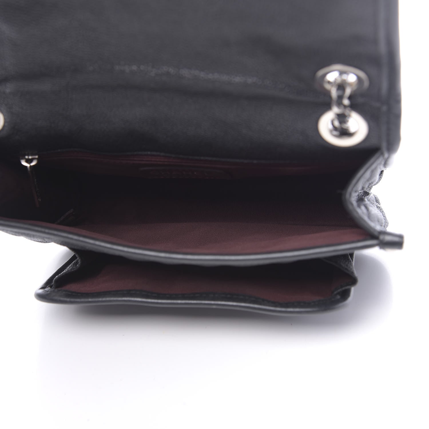 Chanel Caviar Quilted Mini French Riviera Flap Black 5 of 12