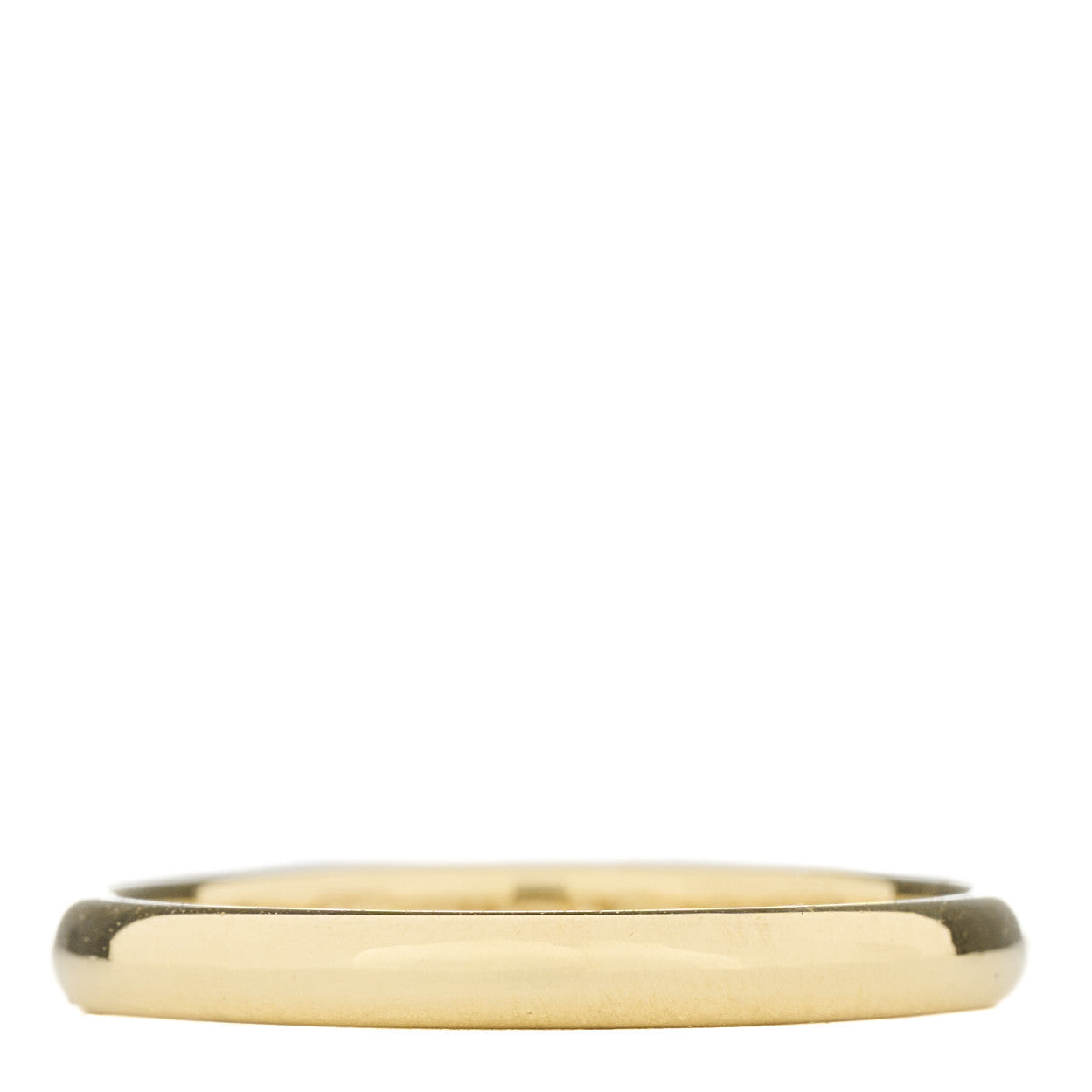 Tiffany 18K Yellow Gold 2mm Classic Wedding Band Ring 49 5 1 of 4