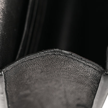 Saint Laurent Smooth Calfskin Classic Monogram Kate Heart Tassel Heart Chain Wallet Black 12 of 15