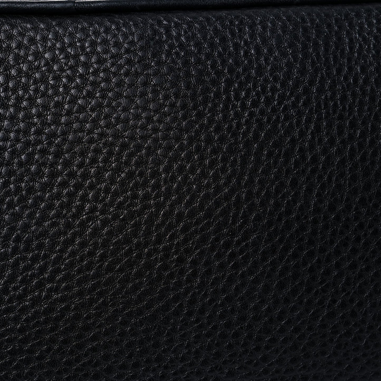 Vitello Daino Tote Black