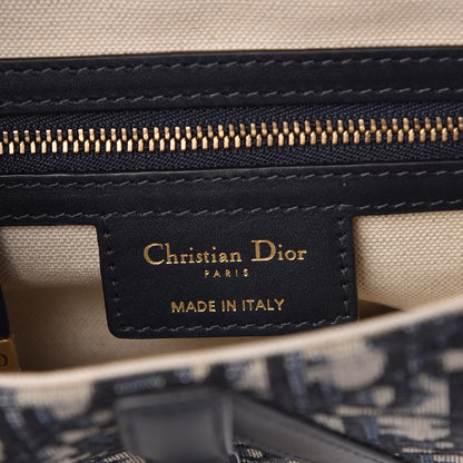 Christian Dior Oblique Saddle Bag Blue 6 of 8