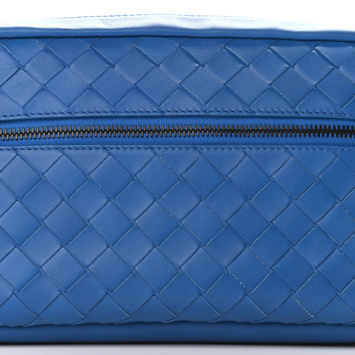Nappa Intrecciato Belt Bag Bluette
