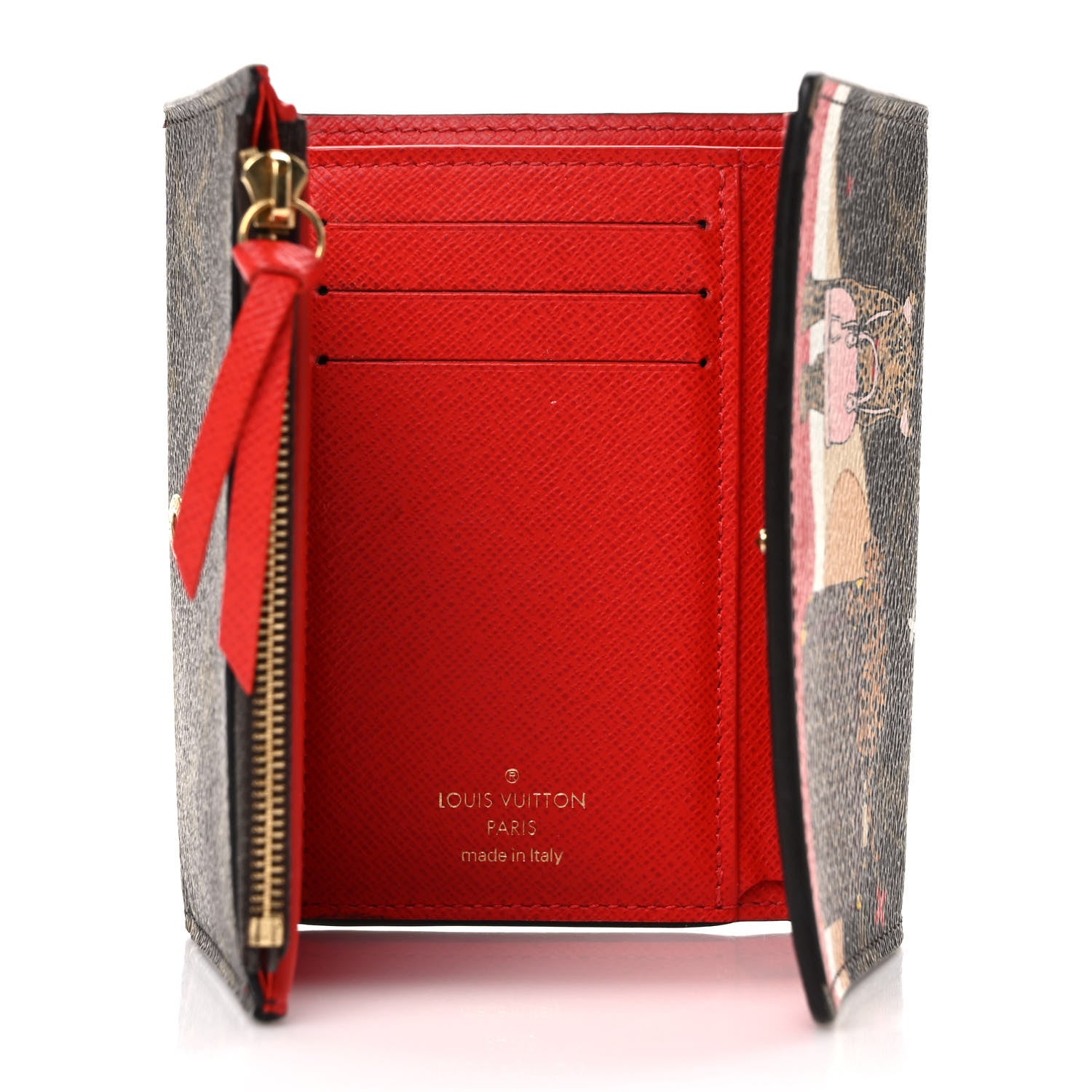Louis Vuitton Monogram 2018 Christmas Animation Victorine Wallet 5 of 7