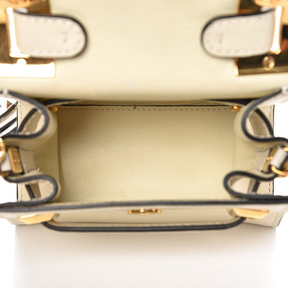 Valentino Garavani Vitello Mini My Rockstud Frame Bag Light Ivory 6 of 9