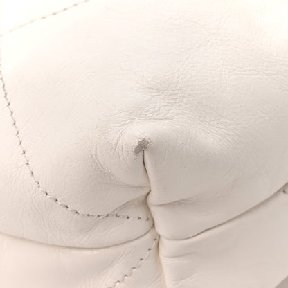 Chanel Shiny Calfskin Quilted Small Chanel 22 White 12 of 13