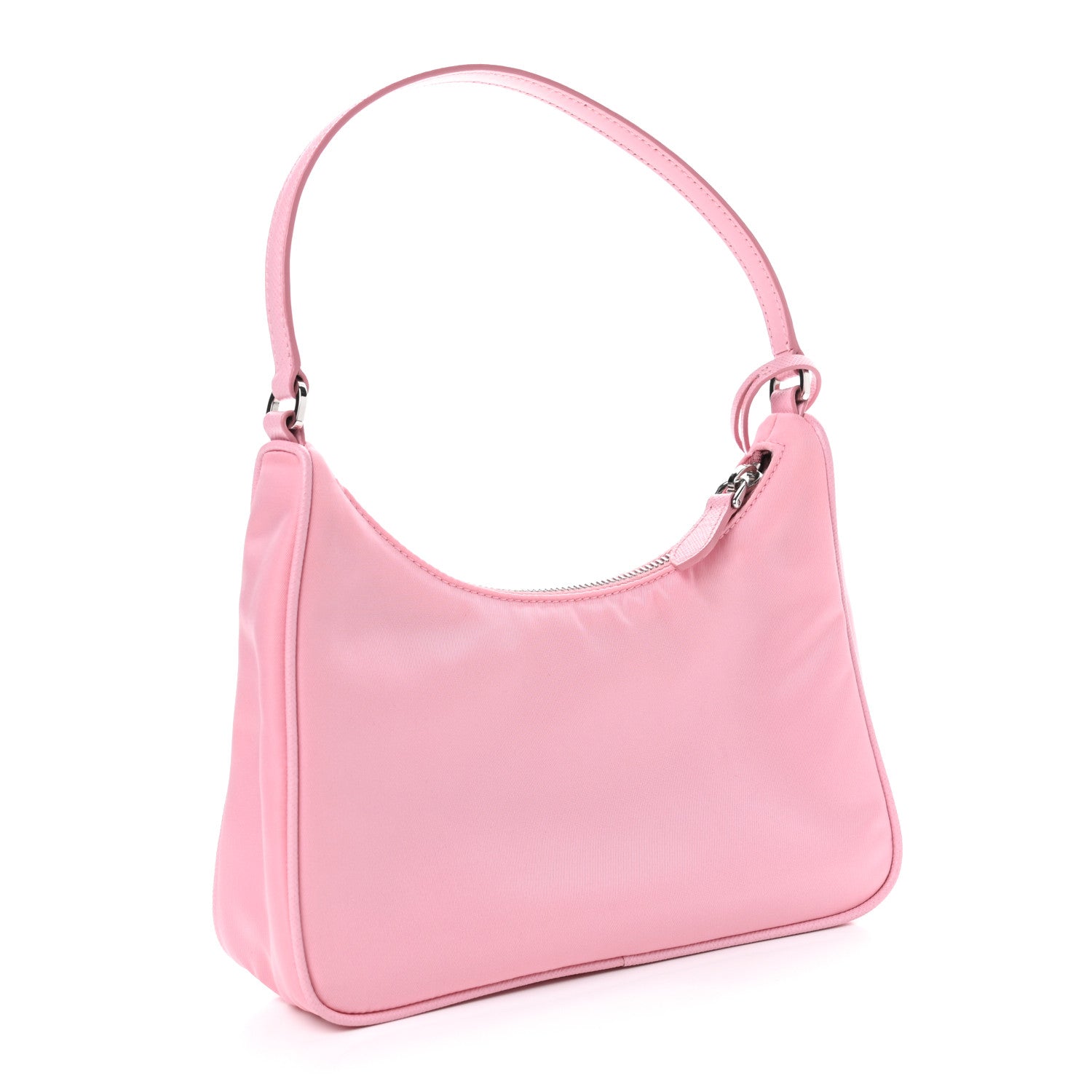 Prada Re-Nylon Saffiano Mini Re-Edition 2005 Bag Rosa 2 of 4