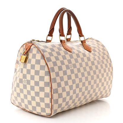 Louis Vuitton Damier Azur Speedy 35 3 of 13