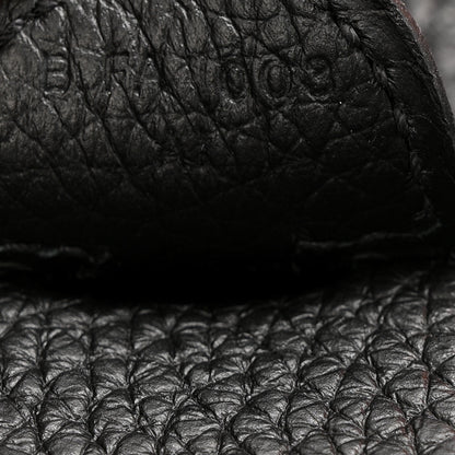 Hermes Taurillon Clemence EVELYNE III PM Black 7 of 11