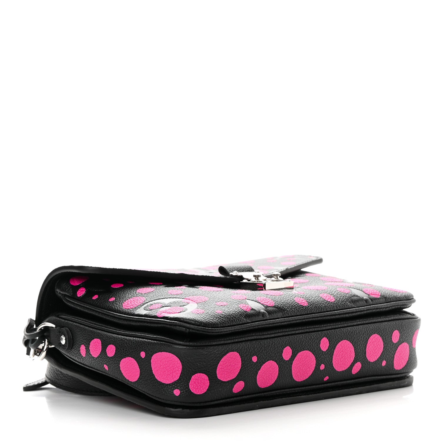 Louis Vuitton LV x YK Empreinte Monogram Giant Pochette Metis Black Fuchsia 4 of 11