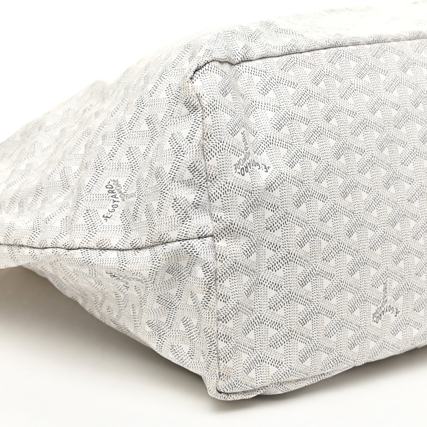 Goyard Goyardine Saint Louis GM White 10 of 21