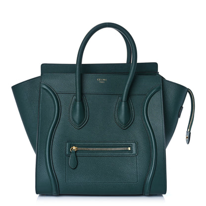 Celine Drummed Calfskin Mini Luggage Amazone 1 of 8