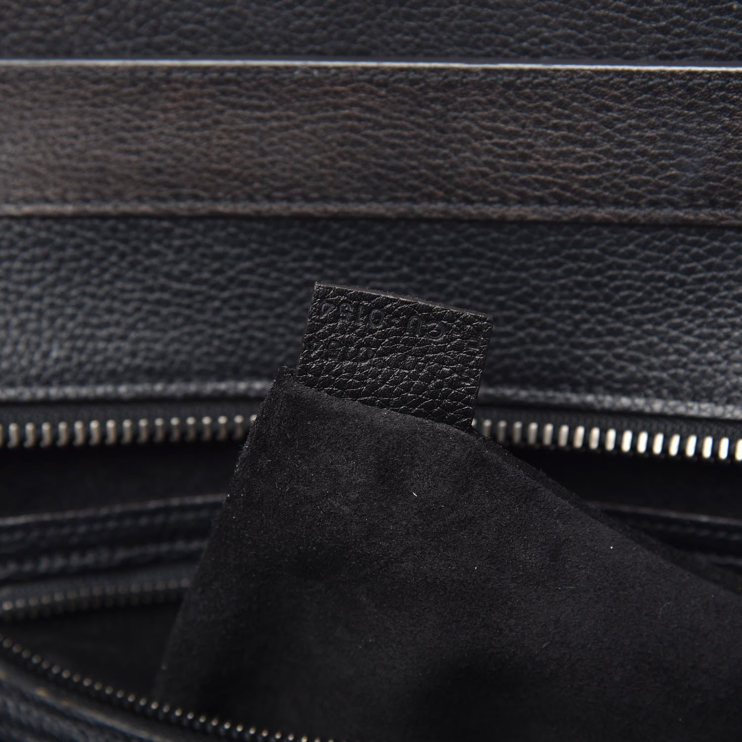 Celine Drummed Calfskin Mini Luggage Black 7 of 14