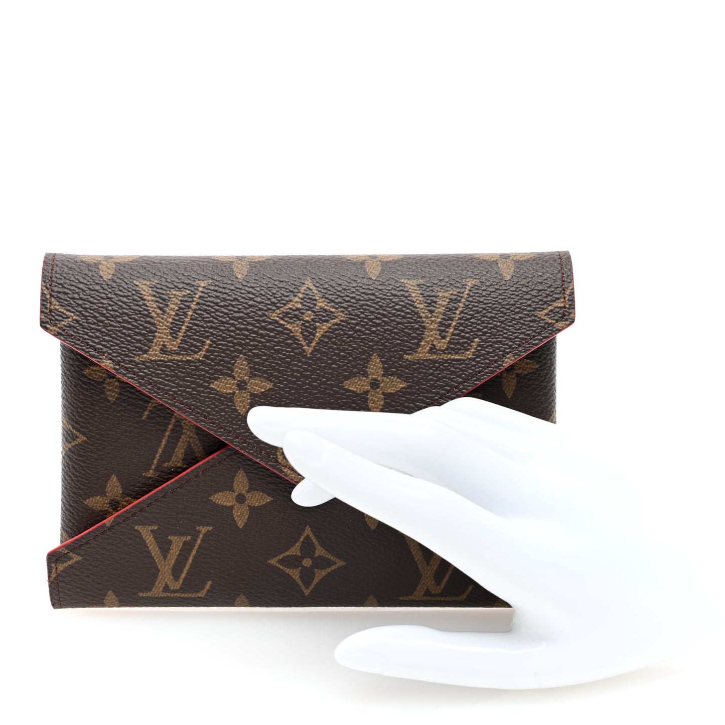Monogram Medium Kirigami Pochette Insert Coquelicot