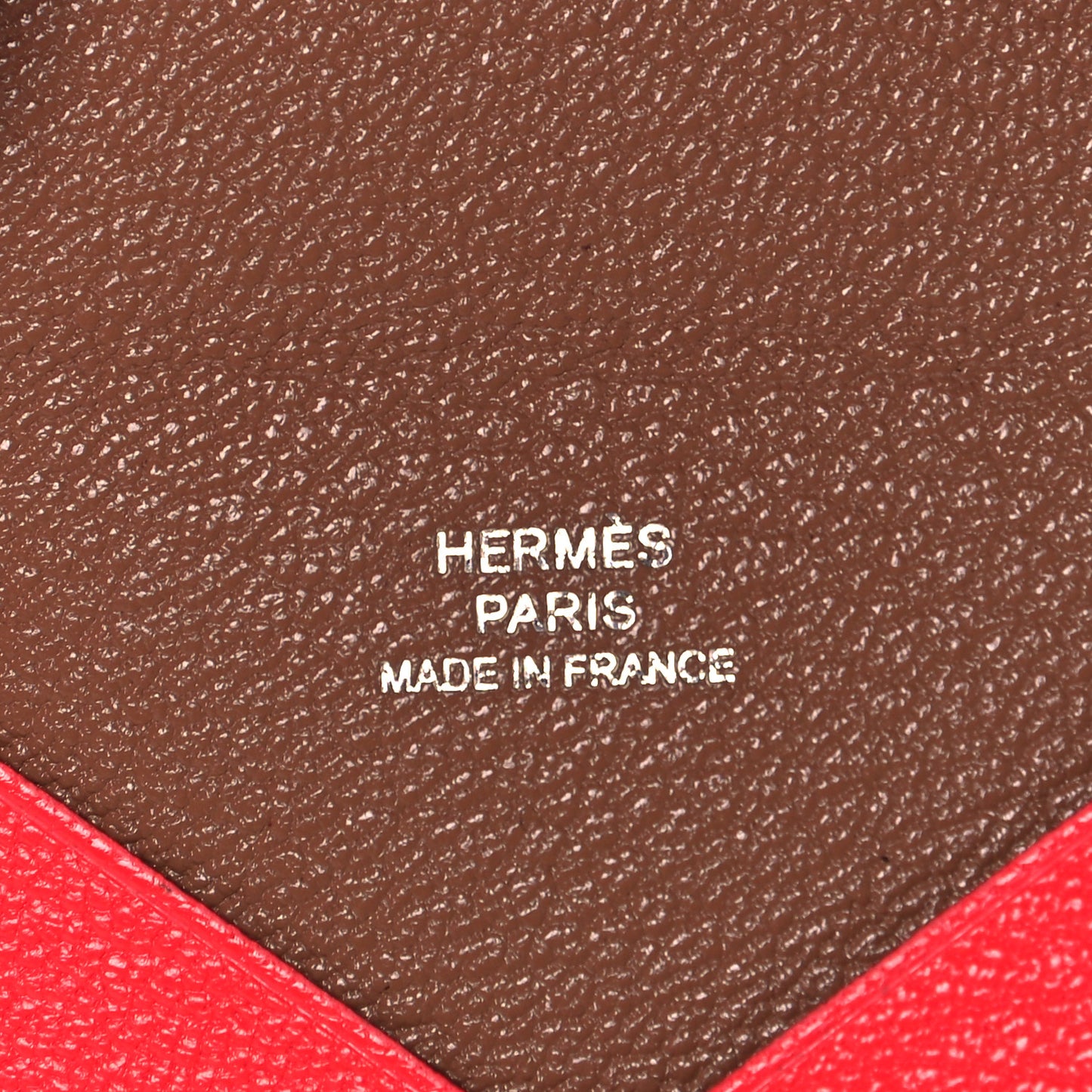 Chevre Mysore Verso Calvi Card Case Rose Texas Quebracho