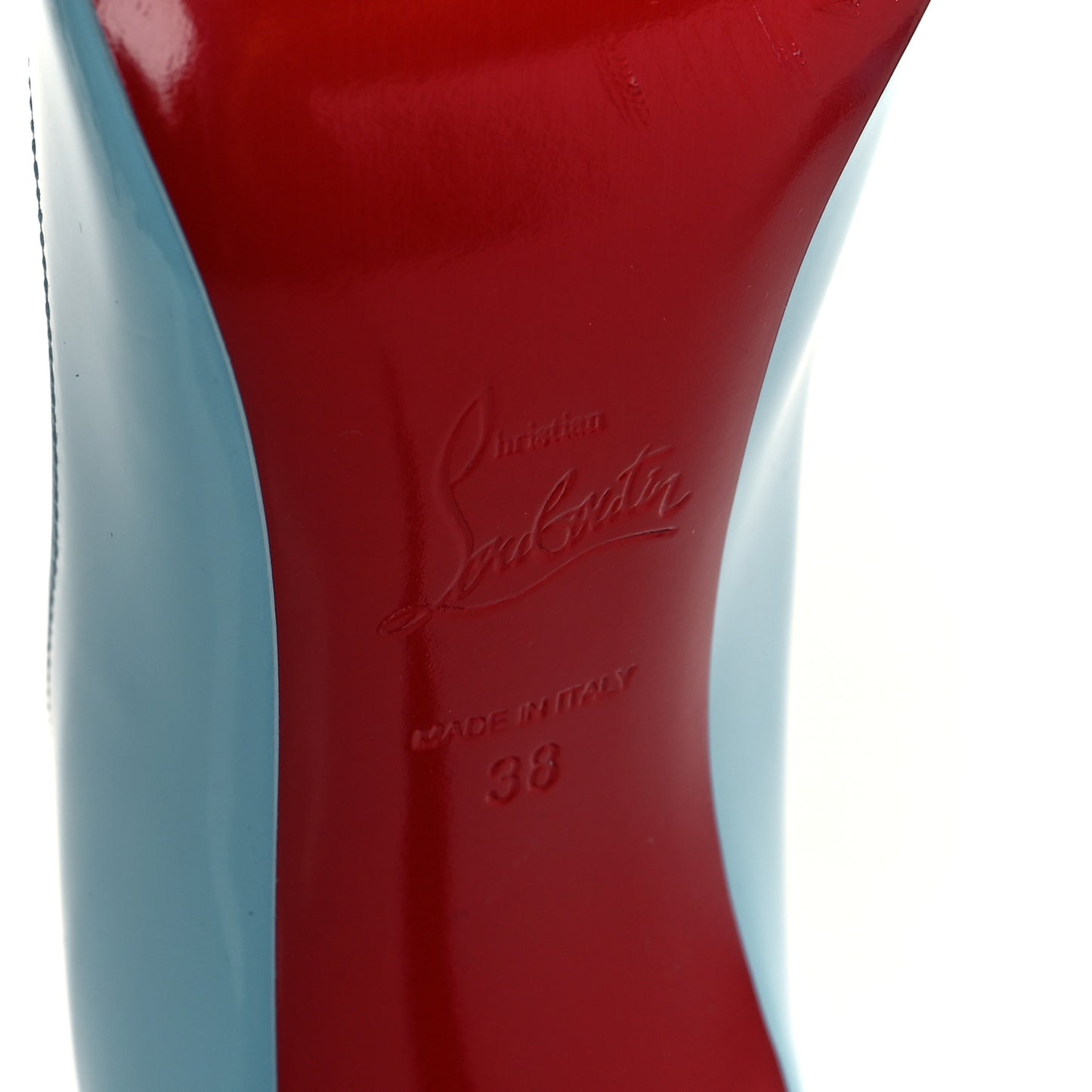 Patent Hot Chick 100 Pumps 38 Splash