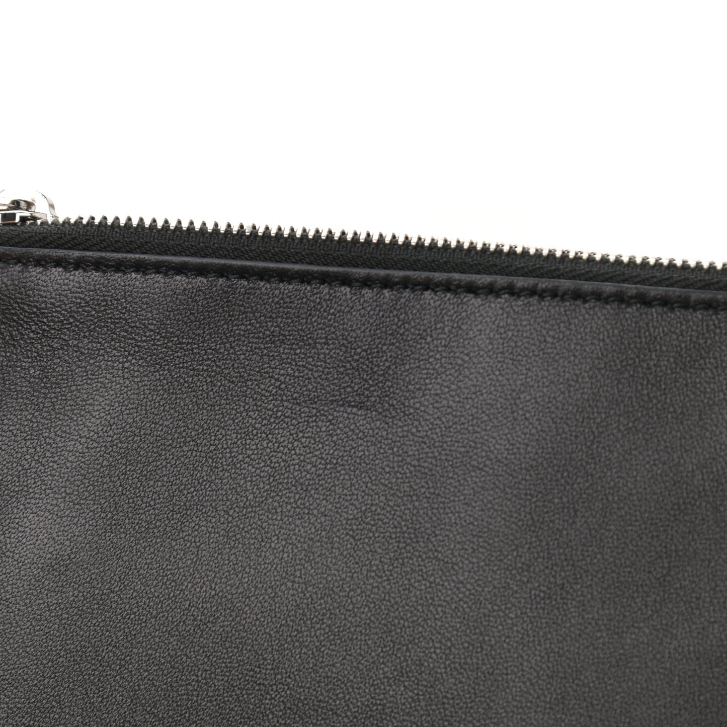 Grained Calfskin Winter 18 Campaign Medium Supermarket Tote Green Black