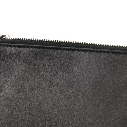 Balenciaga Grained Calfskin Winter 18 Campaign Medium Supermarket Tote Green Black 11 of 13