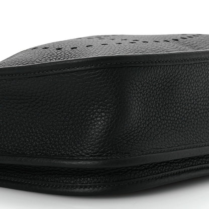 Hermes Taurillon Clemence Evelyne III PM Black 10 of 13