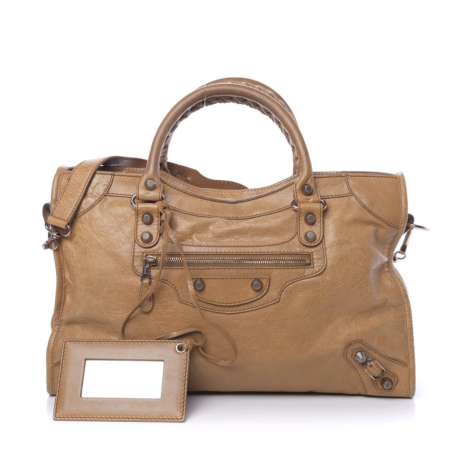 Agneau Giant 12 Rose Gold Hardware City Cumin