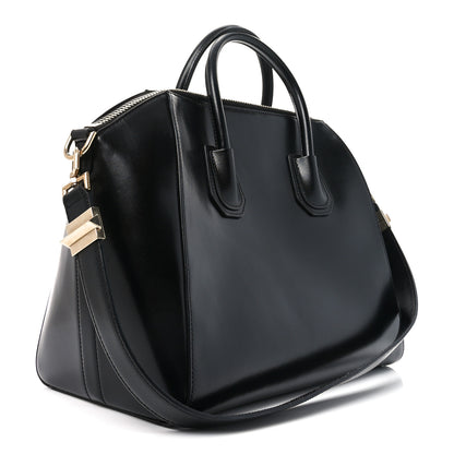 Givenchy Shiny Lord Calfskin Medium Antigona Black 3 of 10