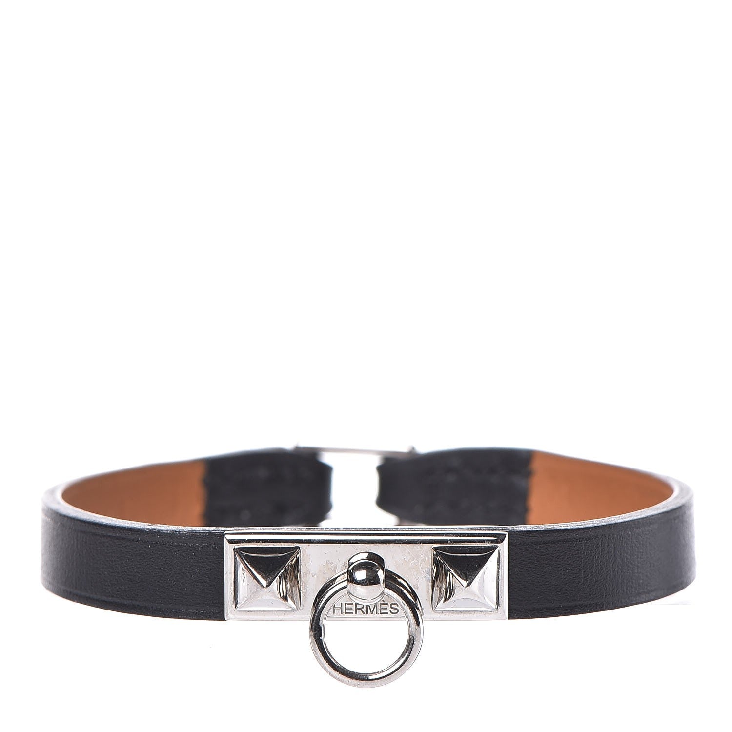 Hermes Swift Micro Rivale Bracelet M Black 1 of 5
