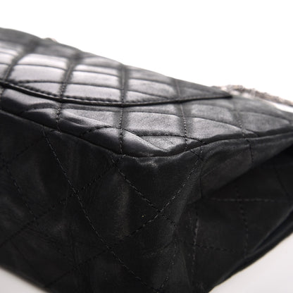 Chanel Iridescent Calfskin Quilted 2.55 Reissue 227 Flap Black 11 of 12