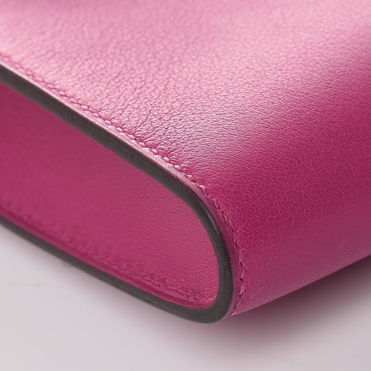 Swift Kelly Cut Clutch Pochette Rose Pourpre