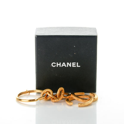 Chanel CC Key Chain Gold 4 of 4